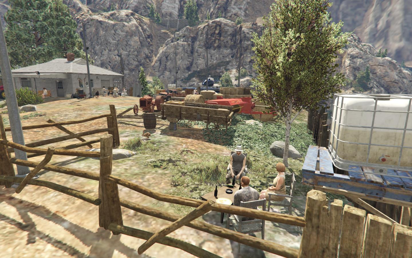 Old Farm Village Gta Mods